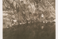 "Pillars of the Earth" by Barbara McCabe, kallitype print
