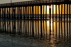 "Pier" by Betty Bishop, photograph