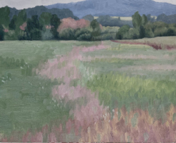 "The Meadow" by Deanna Osborne, oil