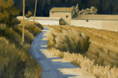 "The Winery" by Deanna Osborne, oil