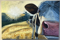 "Nosey Cow" by Debbie Kercmar Boyd