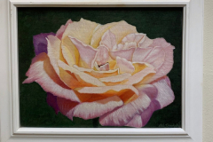 "Peace Rose" by Debbie A. Kercmar Boyd, acrylic
