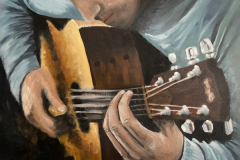 "Feel It" by Debbie Kercmar Boyd, oil