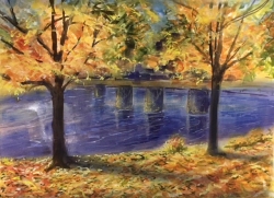 "Bridge in the Fall", by James Johnson