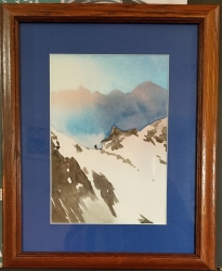 Summit by Jane Y. Chang, watercolor
