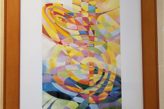 \"Power\" by Jane Chang, watercolor