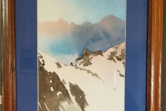 Summit by Jane Y. Chang, watercolor