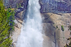 "Nevada Falls" by Ken Casaday,  medium:photography