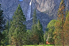"Yosemite Falls" by Ken Casaday,  medium:photography