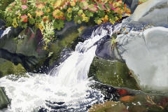 Crowned with Glory in the Morning. by Lucinda Wood, watercolor