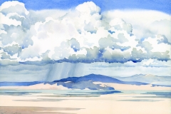 "Thunderheads Over Skedaddle Mountain"   by Lucinda Wood