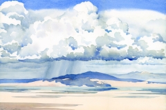 \"Thunderheads Over Skedaddle Mountain\"   by Lucinda Wood