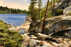 "Pine Crest Lake" by Lydia Dehn