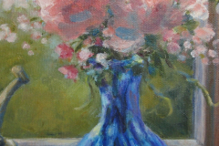 "Pella window" by Marilyn Hoffman, oil