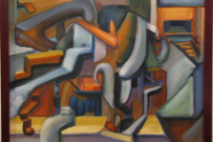 "Amazement" by Marilyn Hoffman, oil