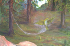"To Frank Day" by Michael Rowden, oil