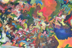 "To Nellie Johnson" by Michael Rowden, oil