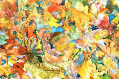 "ToTogo" by Michael Rowden, oil and watercolor