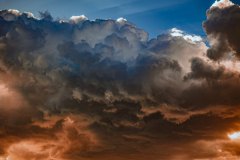 "Clouds and Fire" by Patrick Luscri, photography