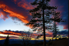 "Red clouds" by Patrick Luscri, photography
