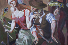"Gypsy Feathers", by Russ Flint, giclee print