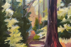 "Afternoon" by Sally Posner, oil