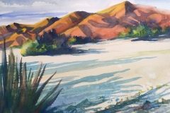 “Look North” by Sally Posner. 16x20 Watercolor. sold