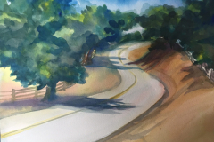 "Watercolor Lane", by Sally Posner