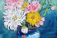 "Dahlias from My Garden" by Sally Yost
