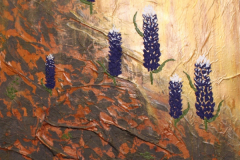 "Resurrection lupines" by Susan Henderson, acrylic