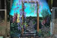 Elsbeths Garden by Trixie Hollyhox, mural