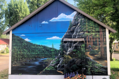 Lawrence Street by Trixie Hollyhox, mural