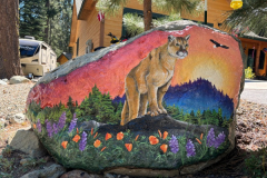 Mountain Lion by Trixie Hollyhox, mural