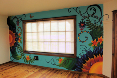 Heartroot Yoga Studio by Trixie Hollyhox, mural